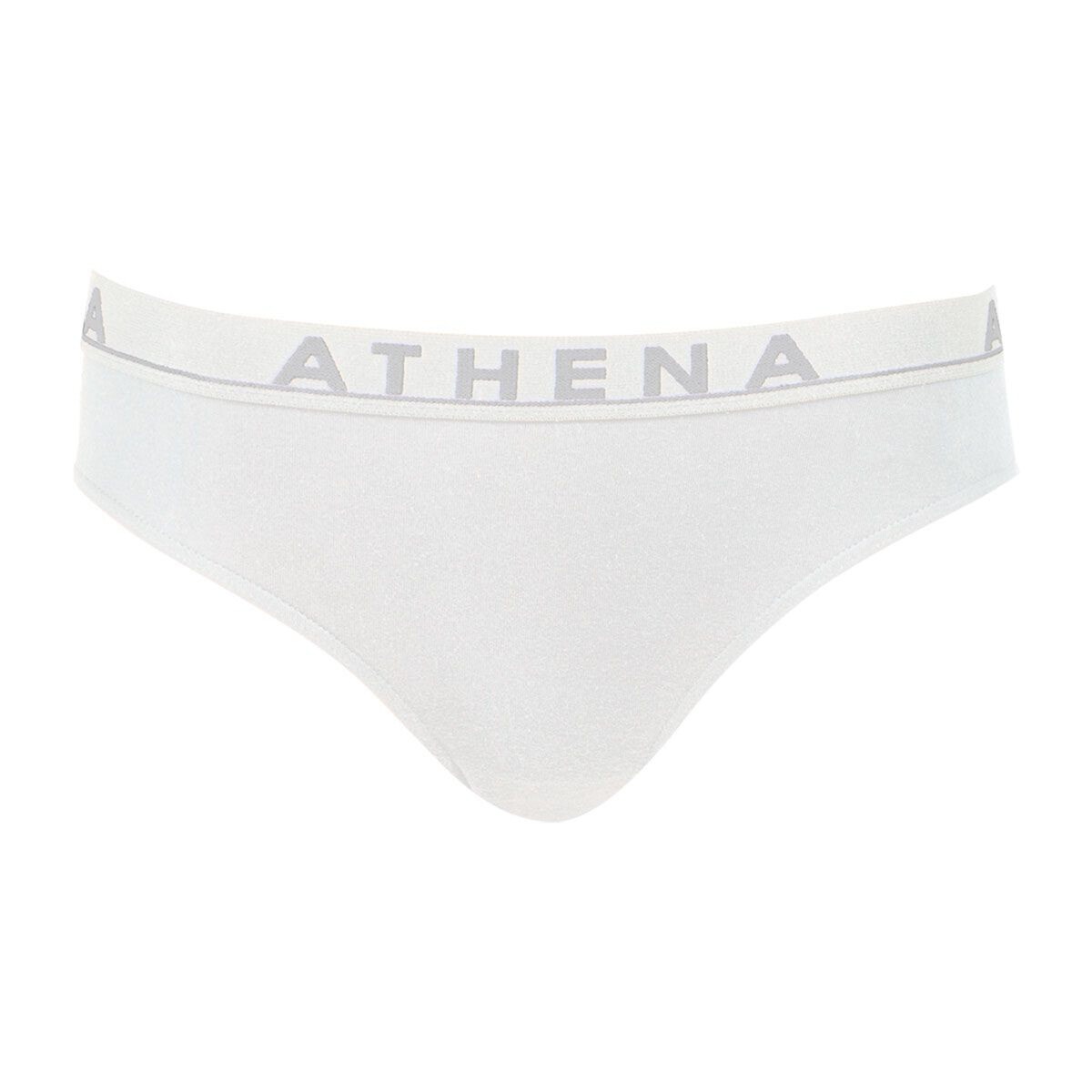 Slip en coton modal Easy Color blanc, ATHENA