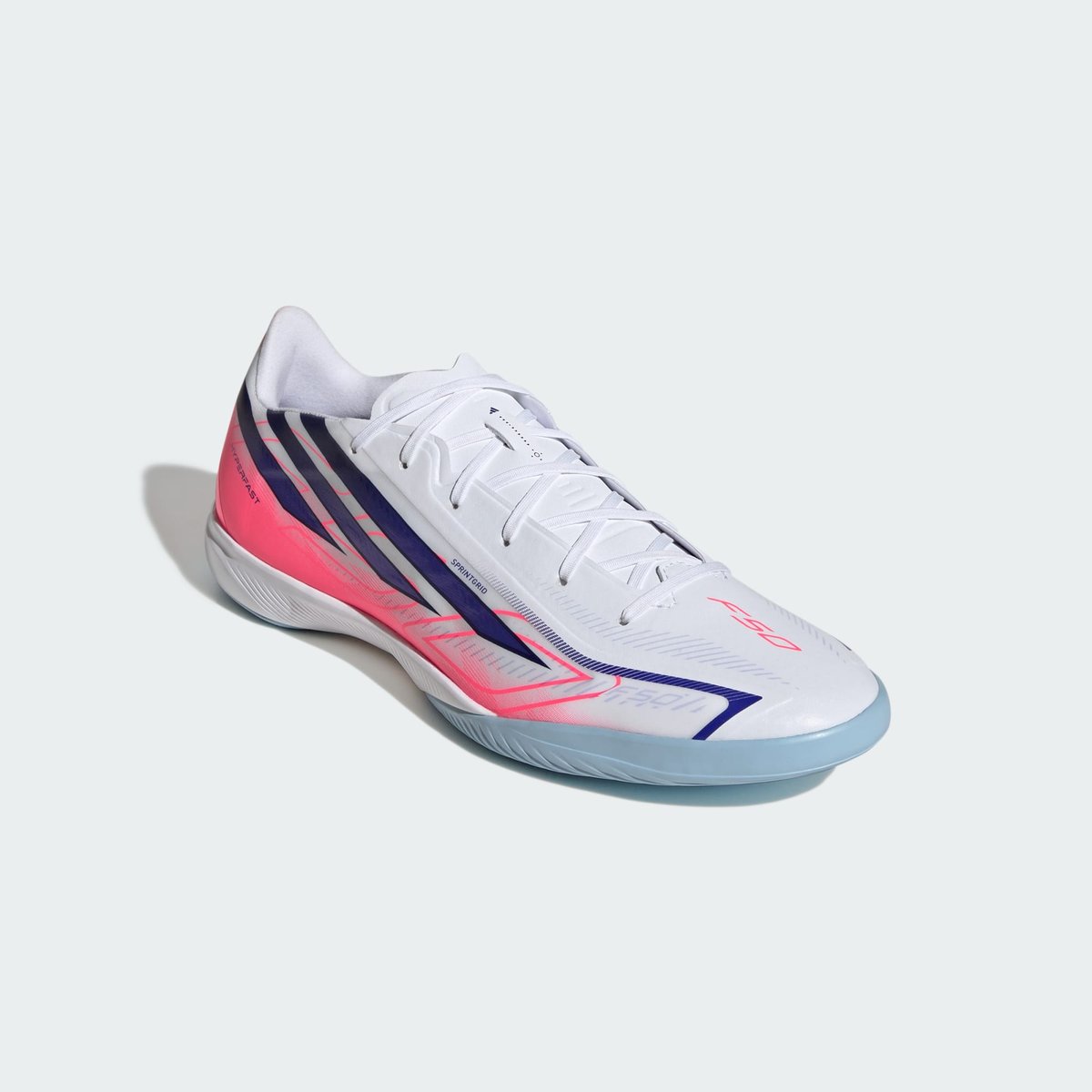 Chaussure De Football Indoor F50 Hyperfast League Chaussure De Football Indoor F50 Hyperfast League cloud white / solar purple / solar turbo, adidas Performance