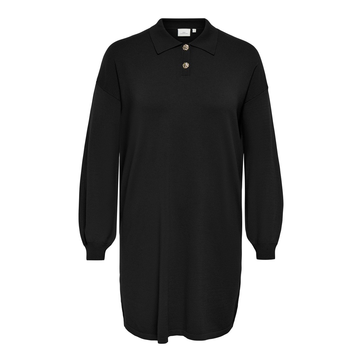 Robe En Maille black 1, ONLY CARMAKOMA