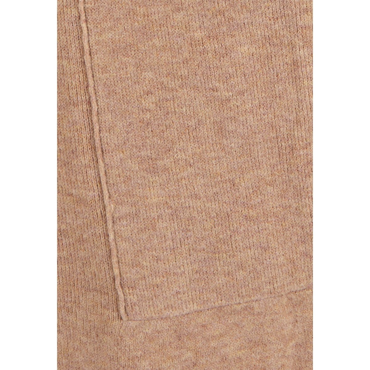 Gilet esprit manteau Thermolactyl marron chiné, DAMART