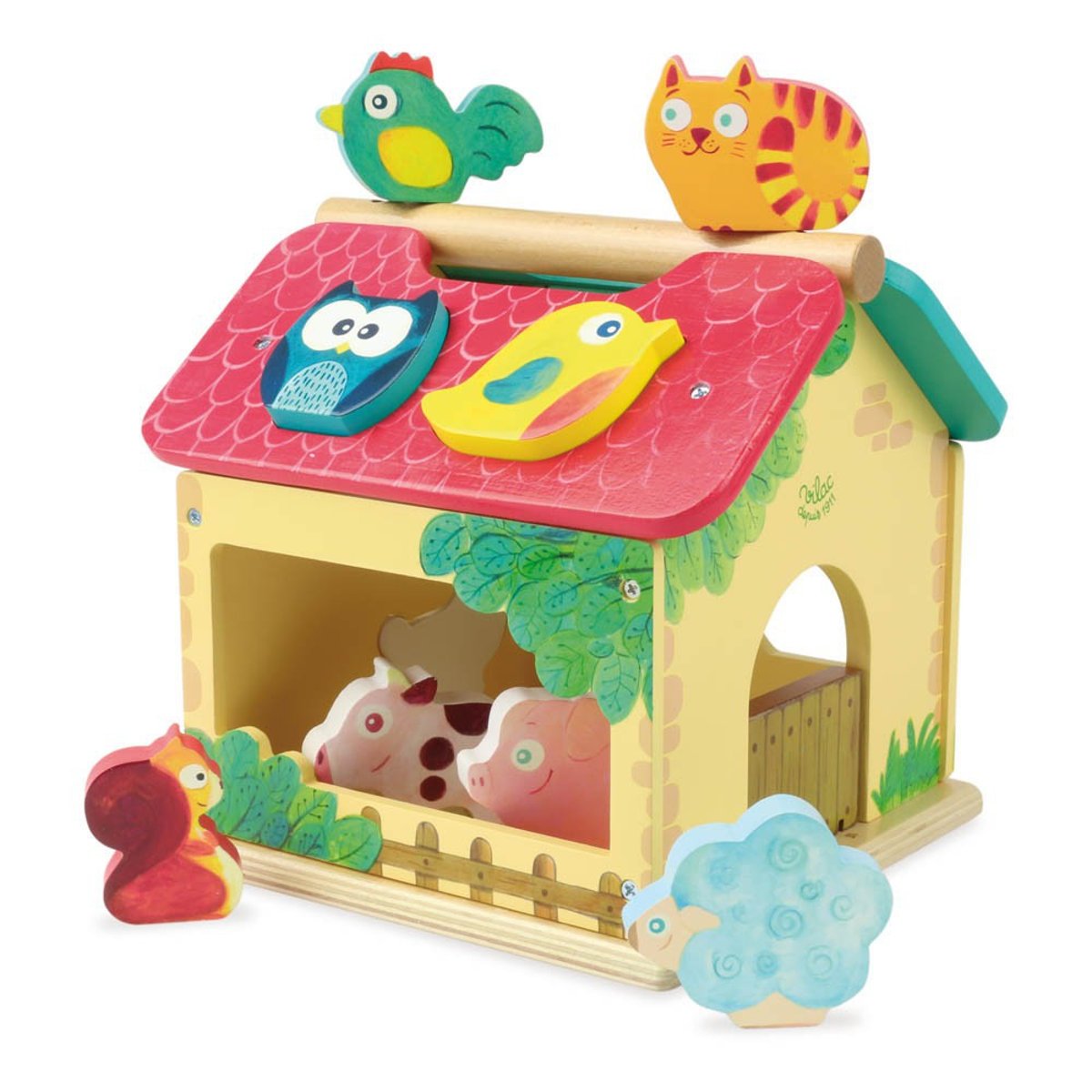 Ferme Des Formes 2475s multicolore, VILAC