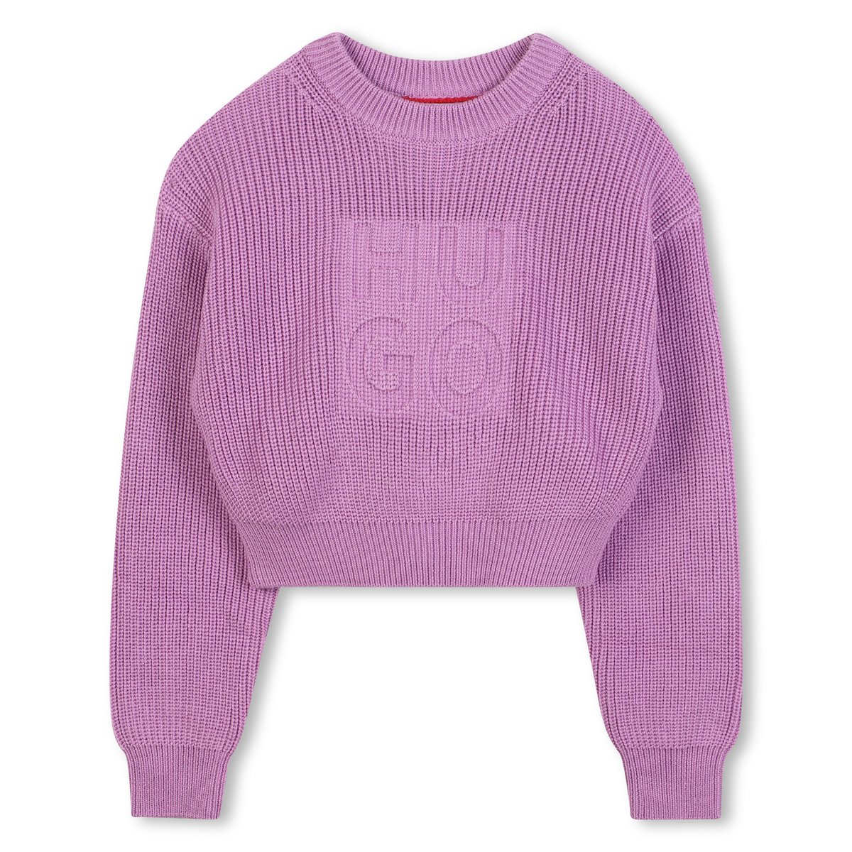 Pull tricoté violine, HUGO KIDSWEAR