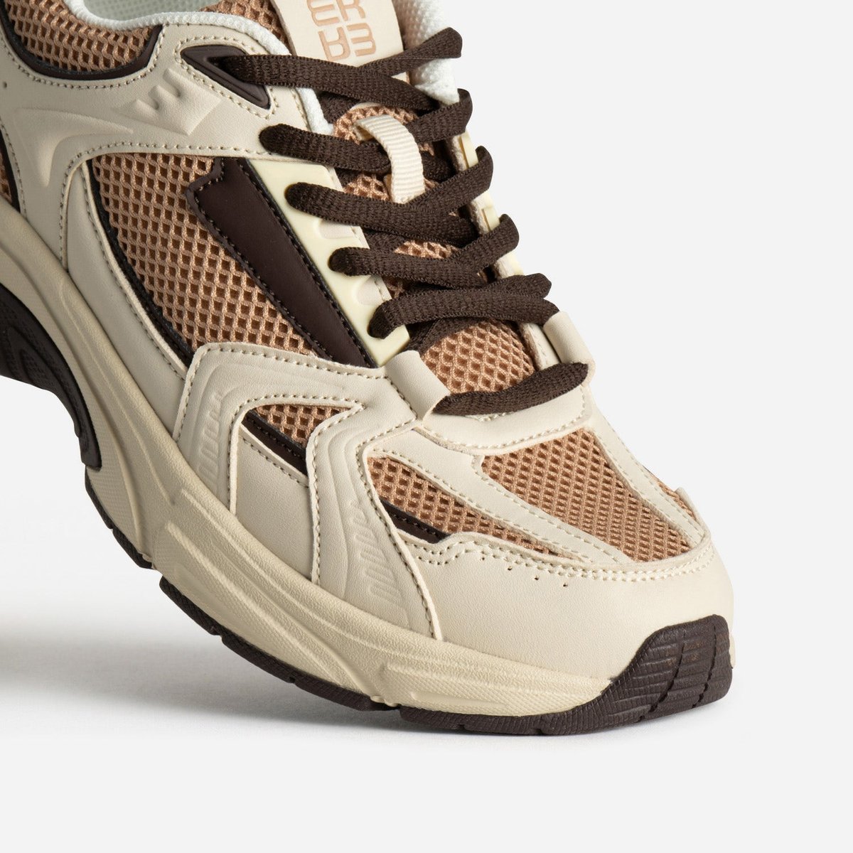 Basket PHOEBE. blanc/rose, ERAM