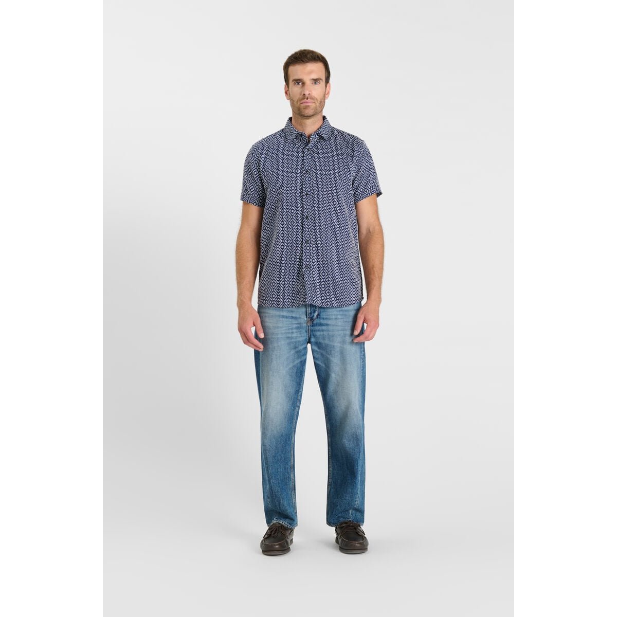 Chemise LETOV deep night, LE TEMPS DES CERISES