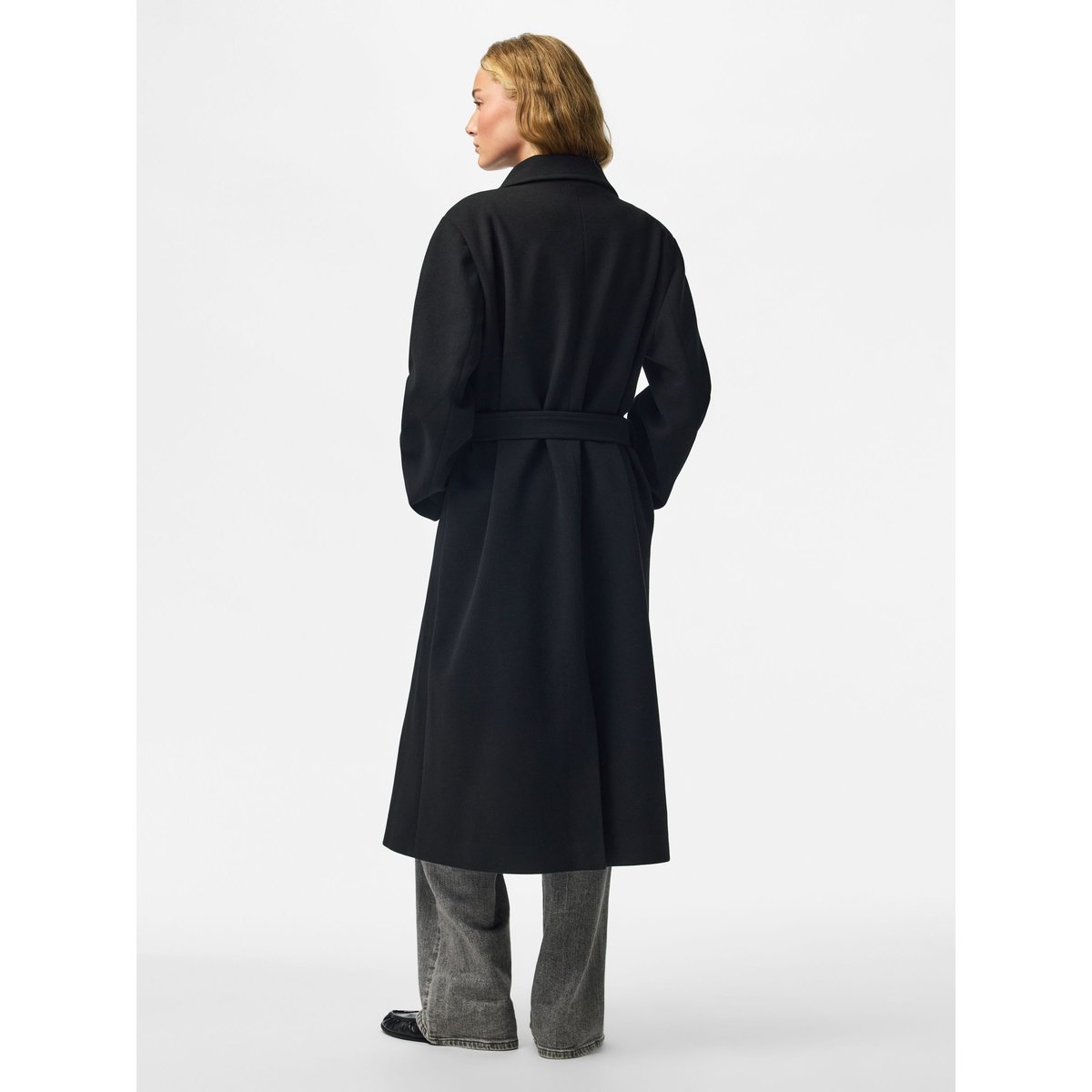 Manteau noir - black1, PIECES