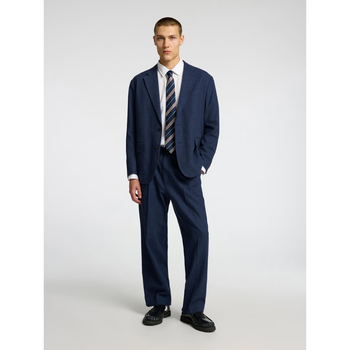 Blazer À Simple Boutonnage bleu - outer space, SELECTED