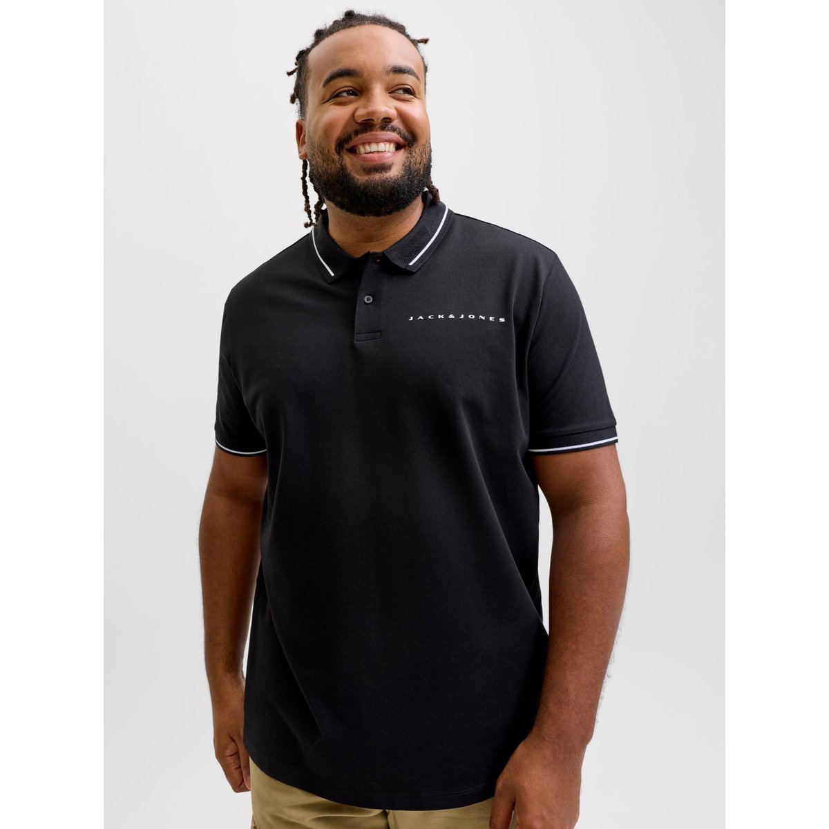 Polo noire - black, JACK & JONES