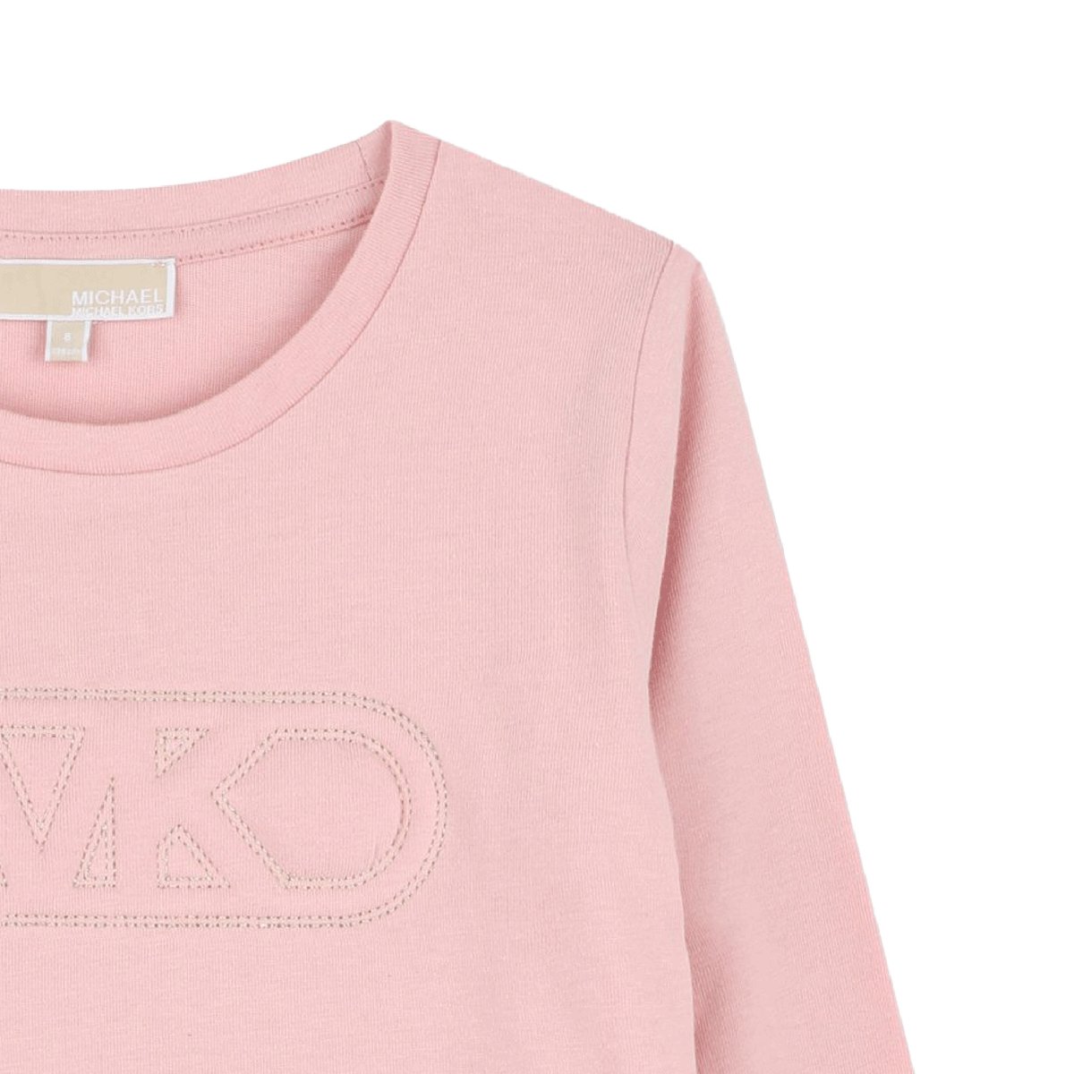T-shirt manches longues en jersey dusty pink, MICHAEL KORS