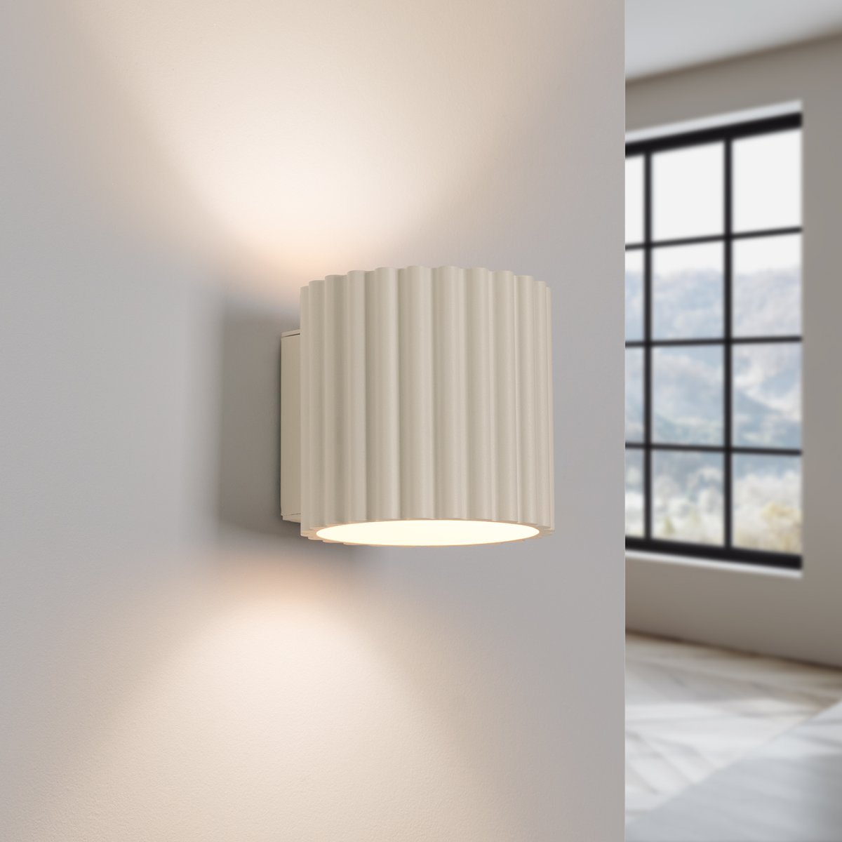 Applique Aluminium Beige G9 1 Aura beige, EDEN