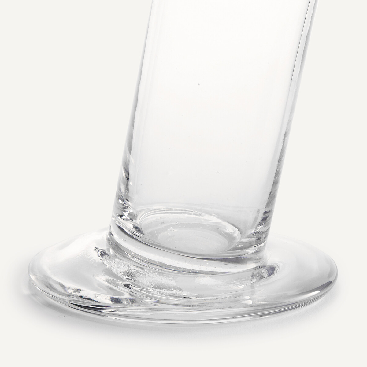 Stille Slanted Cylindrical Vase in Glass H31cm transparent, AM.PM