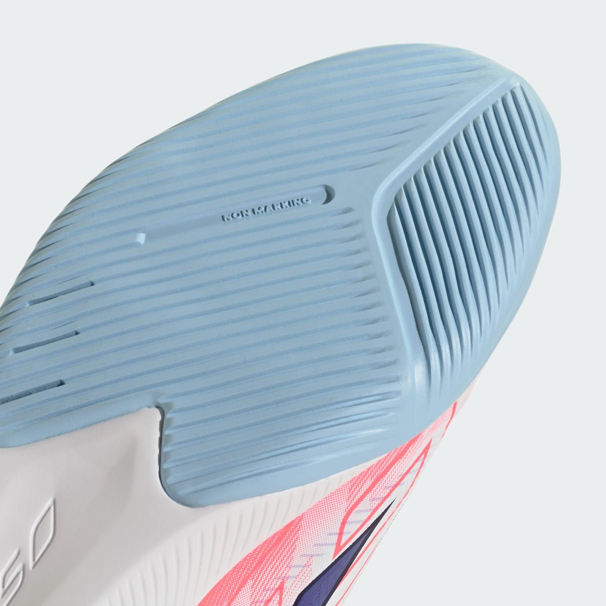 Chaussure De Football F50 Hyperfast League Indoor Enfants Chaussure De Football F50 Hyperfast League Indoor Enfants cloud white / solar purple / solar turbo, adidas Performance