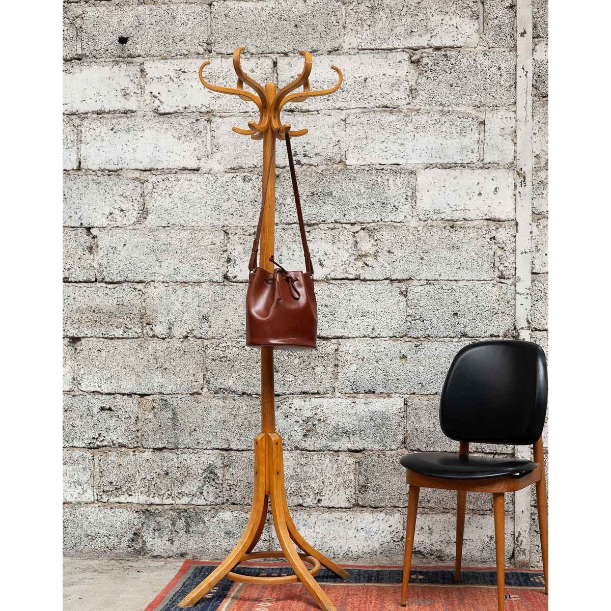 Porte-manteau Baumann Max N°365 - Bon état marron, DEBONGOUT