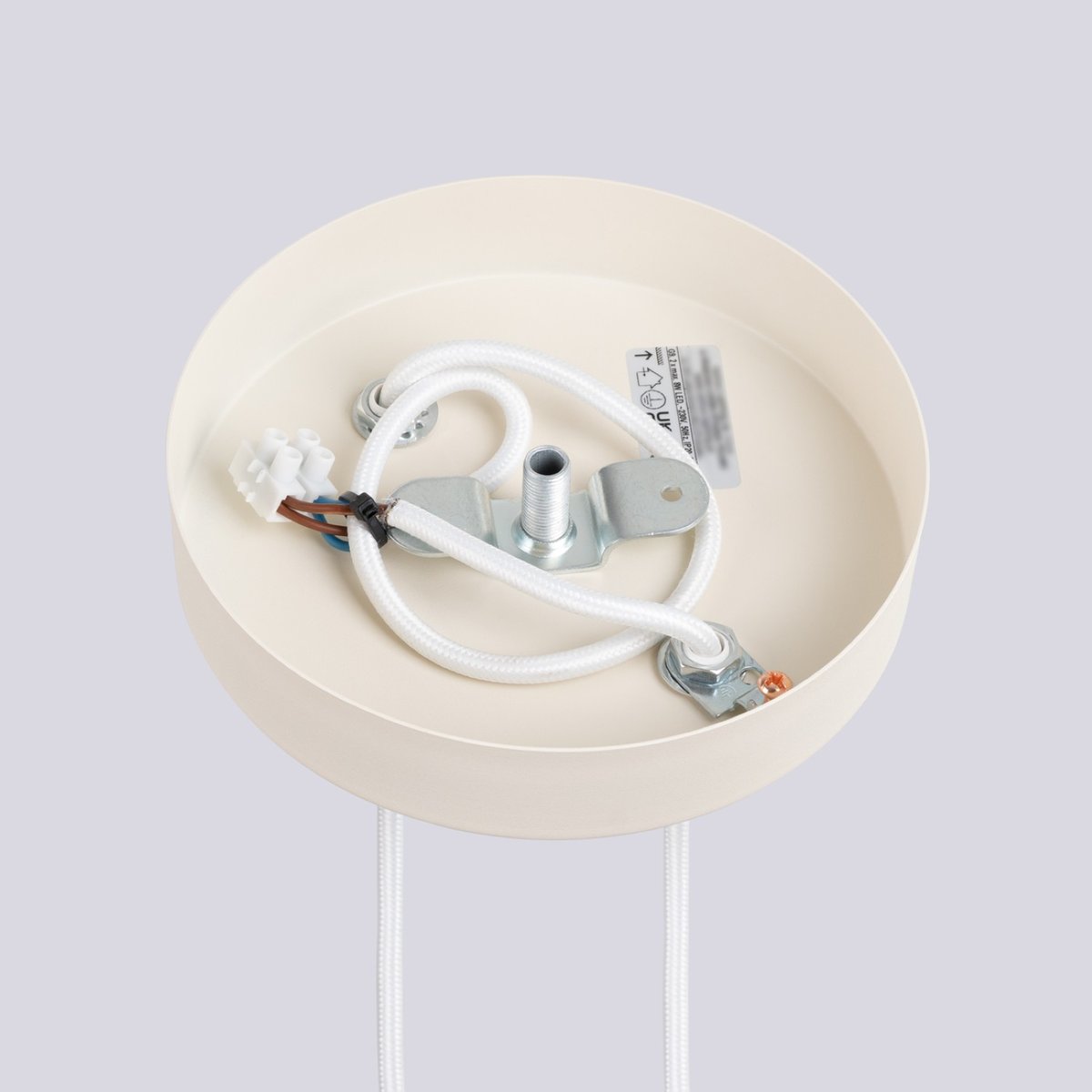 Suspension Aluminium Beige G9 2 Halo beige, EDEN