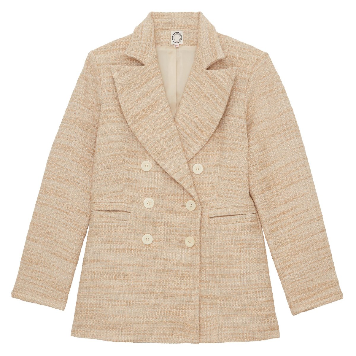 Veste Bart en coton mélangé sable sand, INES DE LA FRESSANGE PARIS