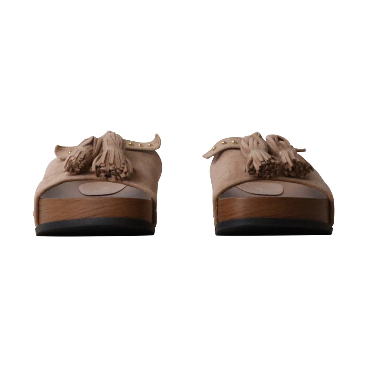 Mules Compensées à Enfiler beige, ENZA NUCCI