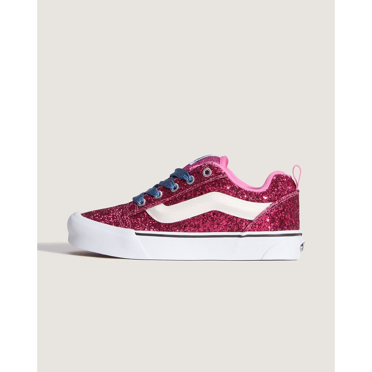 Baskets KNU SKOOL rose paillette, VANS