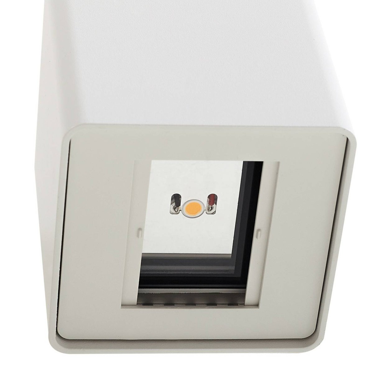 Applique extérieure en aluminium moderneLED blanc, LUCANDE