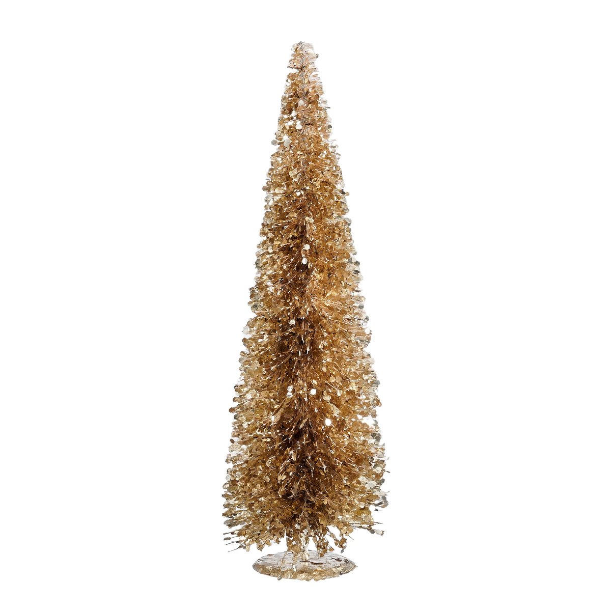 Sapin de Noël décoratif KISMEE or, MICA DECORATIONS