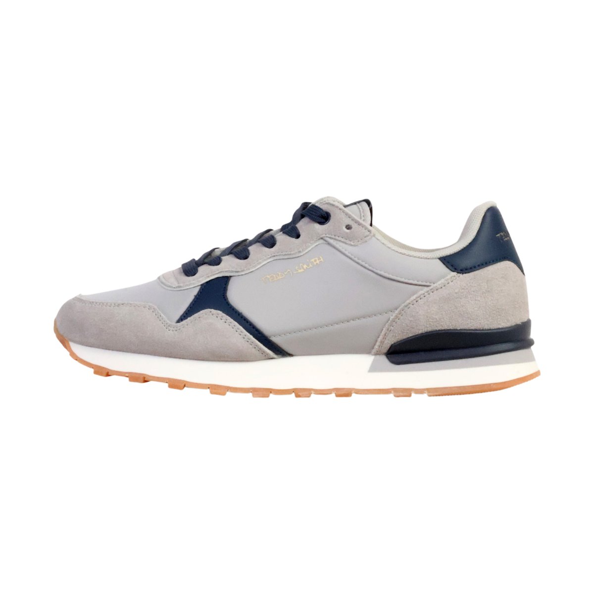 Basket Cuir Teddy Smith gris, TEDDY SMITH