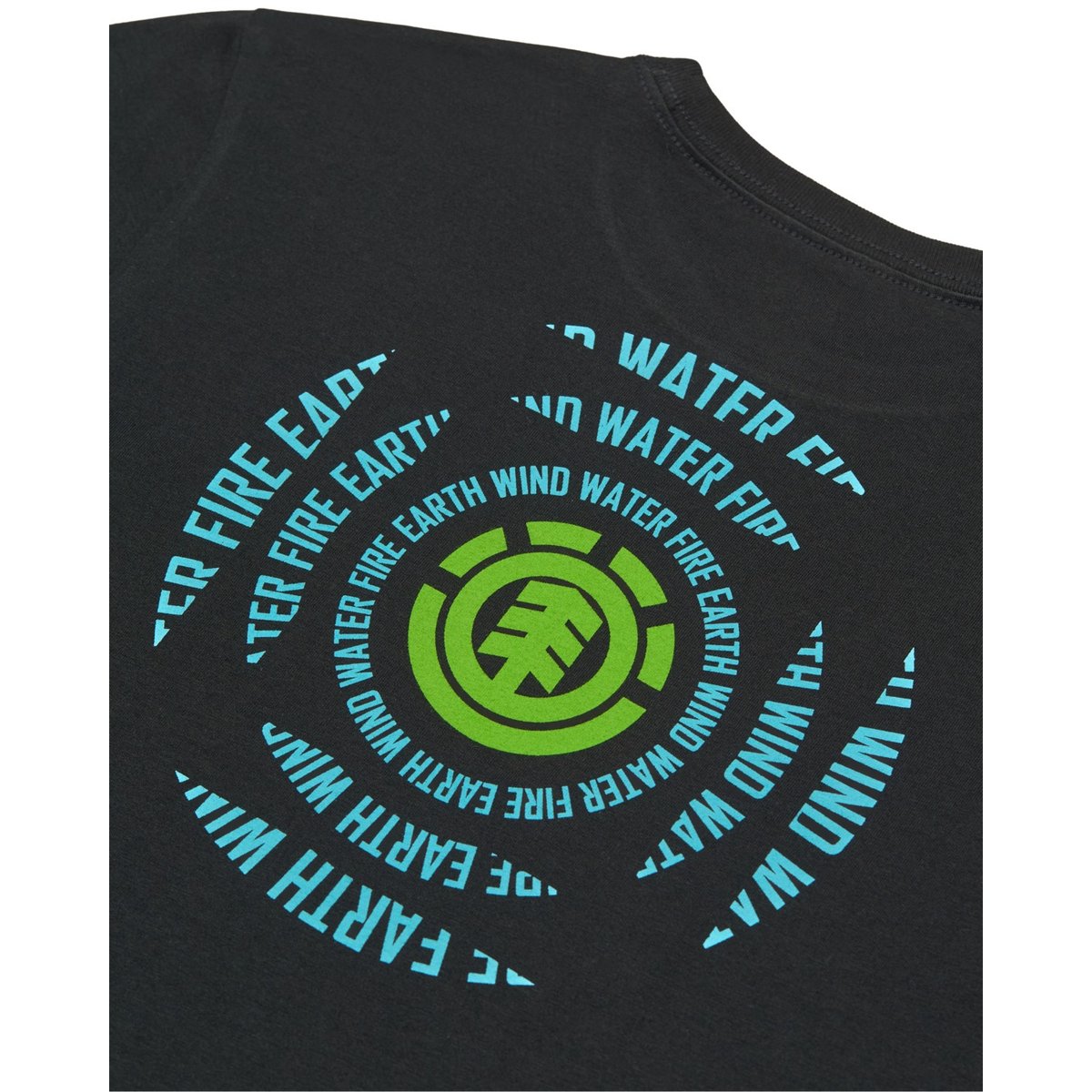 T-Shirt manches courtes AMPLI noir flint black, ELEMENT