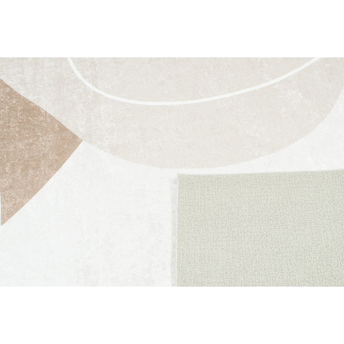 Tapis de salon motifs abstrait GREGE beige, NAZAR RUGS