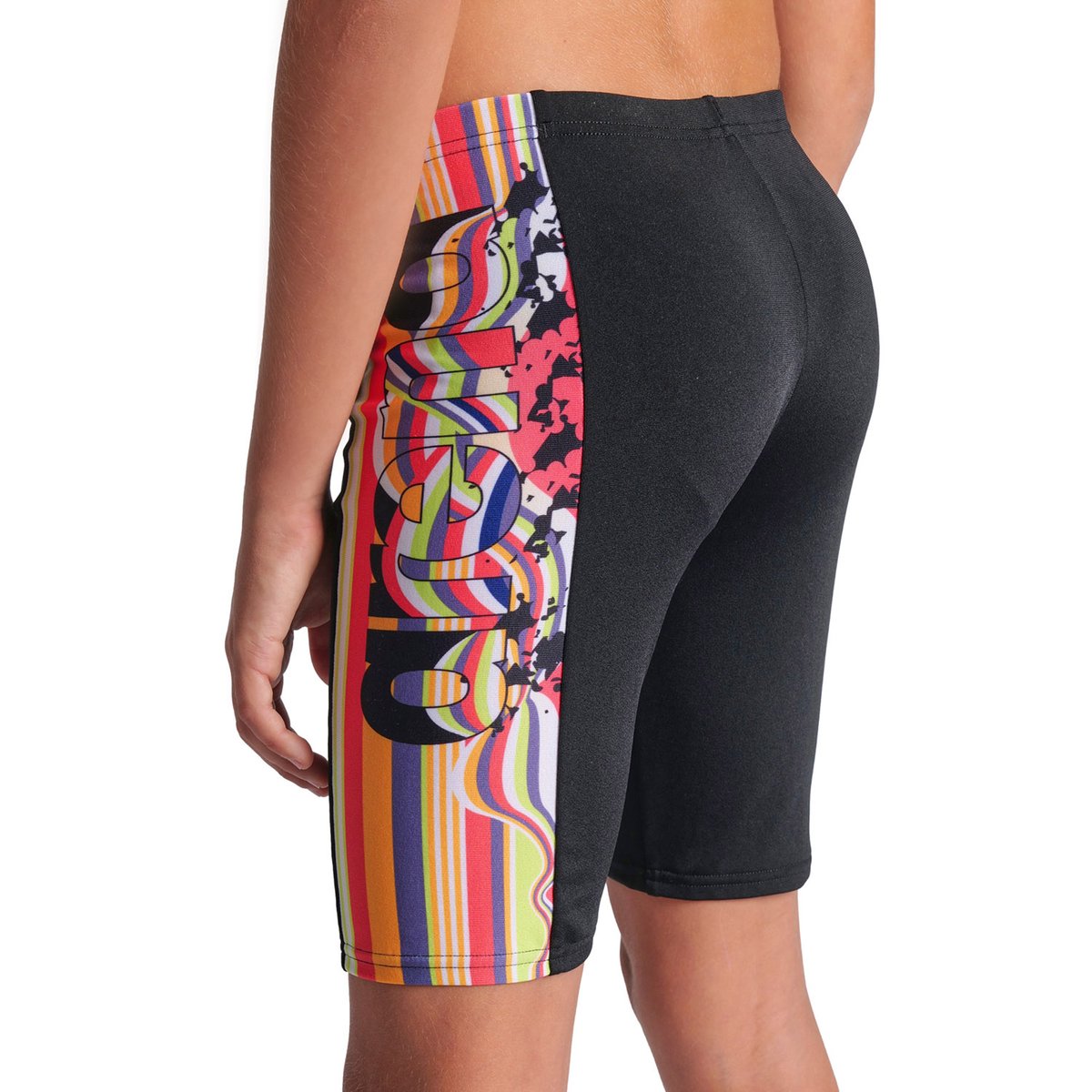 Jammer de bain arena Performance Palette pour garçon black-calypso coral multi, ARENA