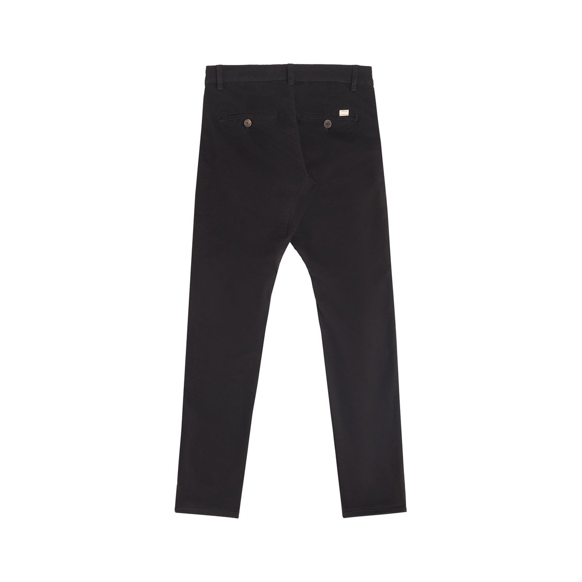 PANTALON CHINO DARK noir, PULLIN