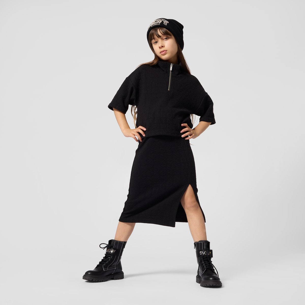 Jupe droite black, DKNY