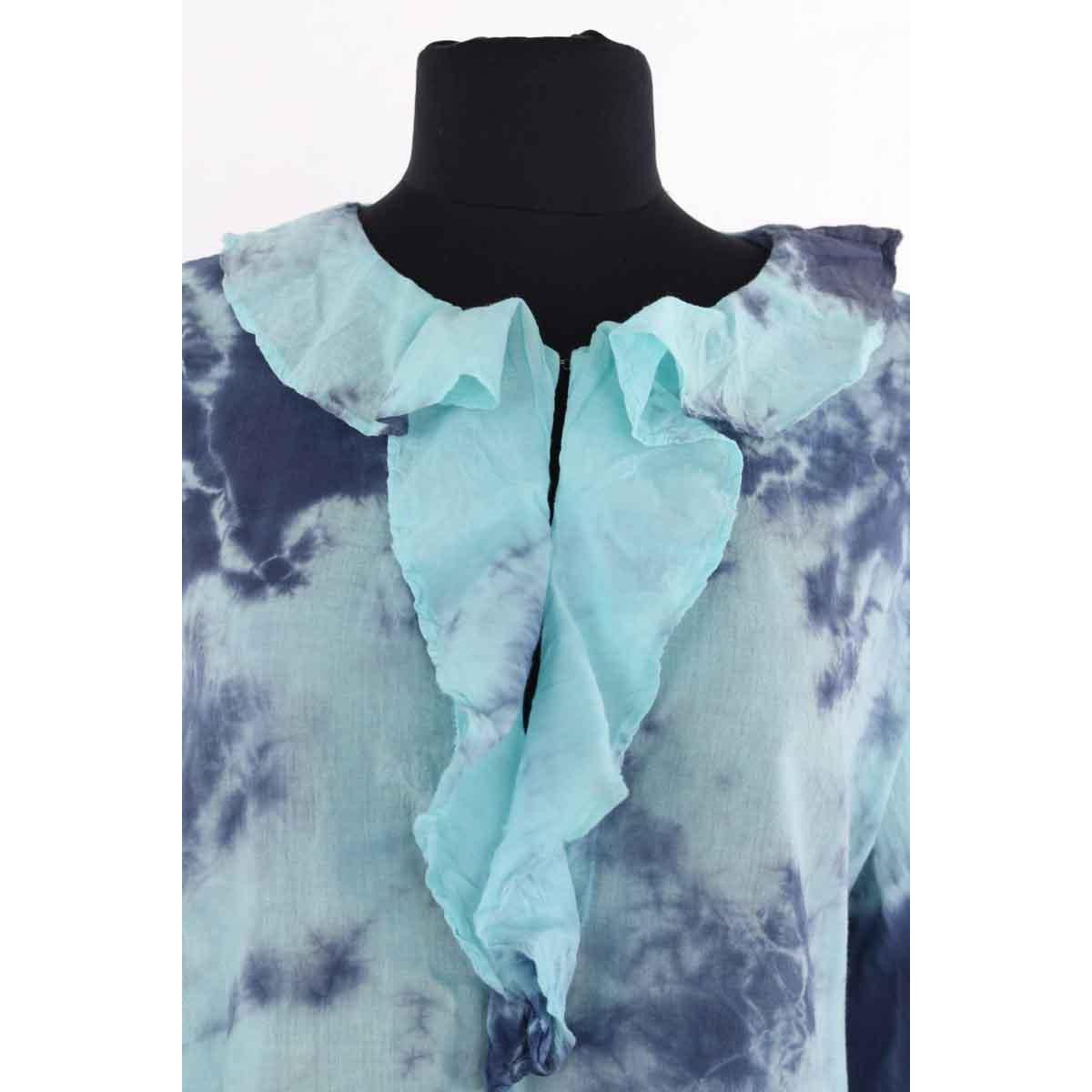 Tunique - Très Bon État bleu, ANTIK BATIK