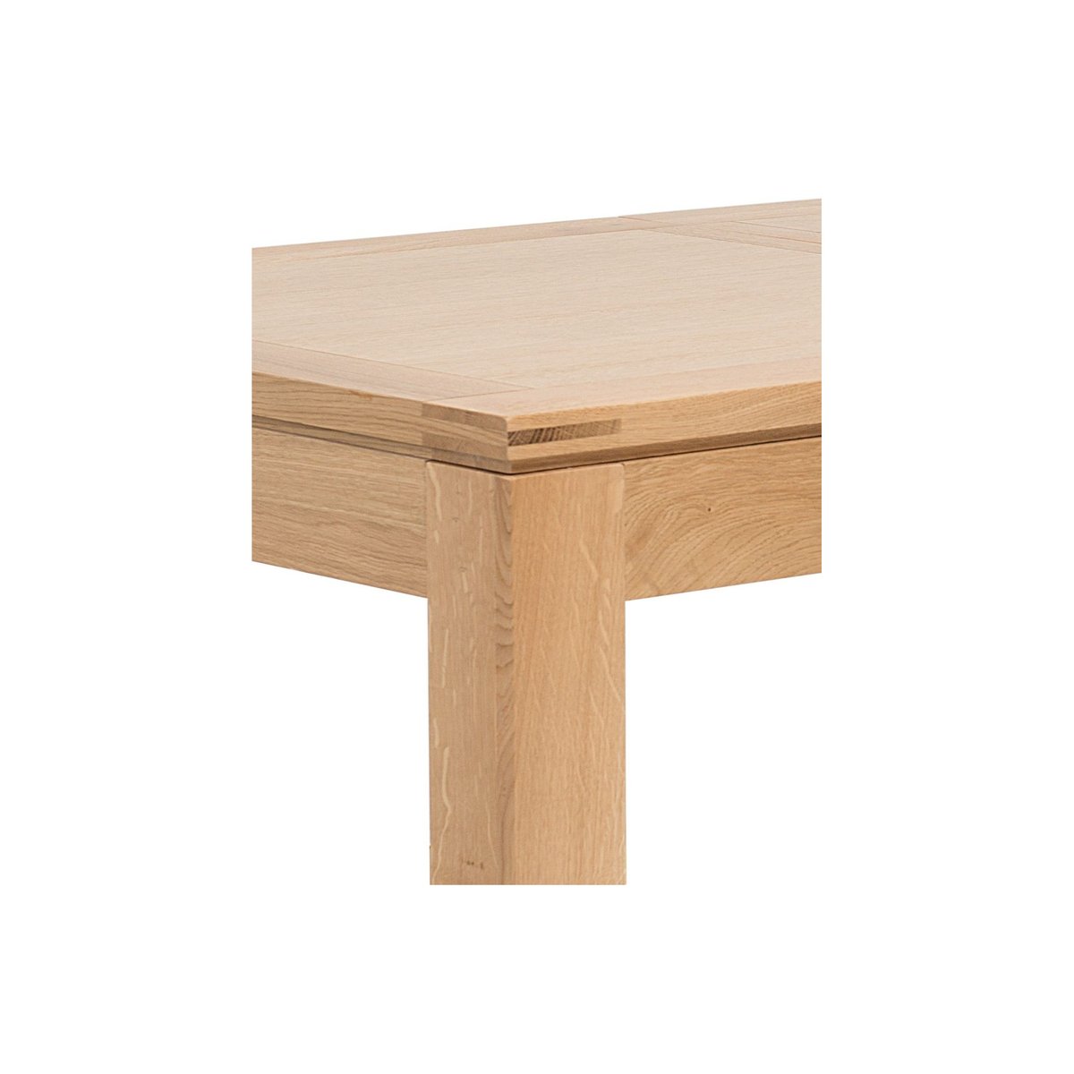 Table rectangulaire extensible en chêne clair L160/240 - BOSTON bois clair, HELLIN, DEPUIS 1862