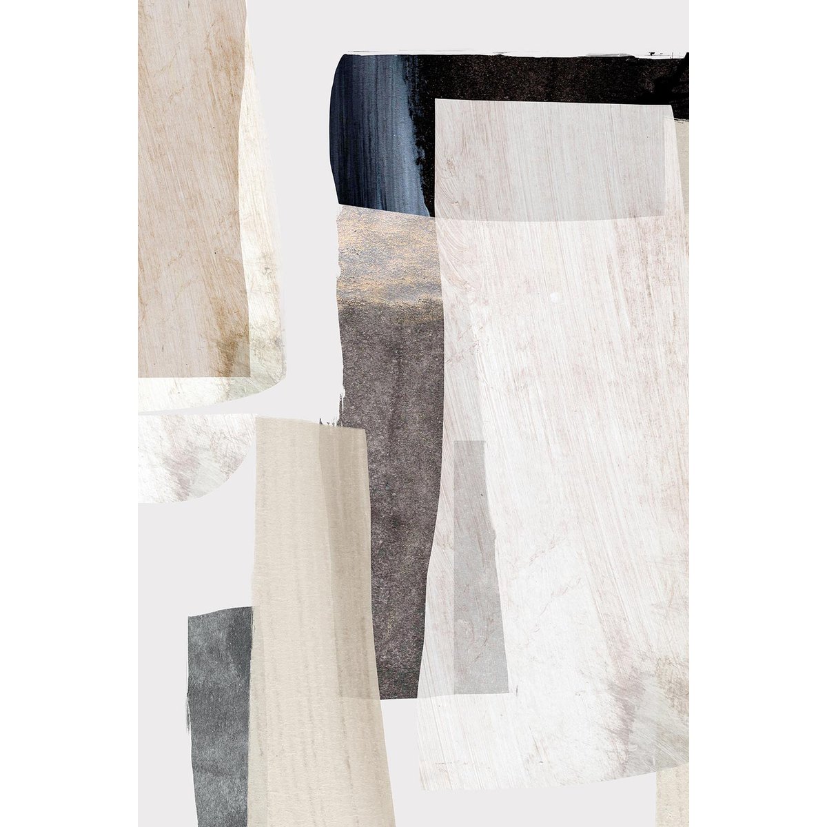Tableau argile n°2 toile imprimée, HEXOA