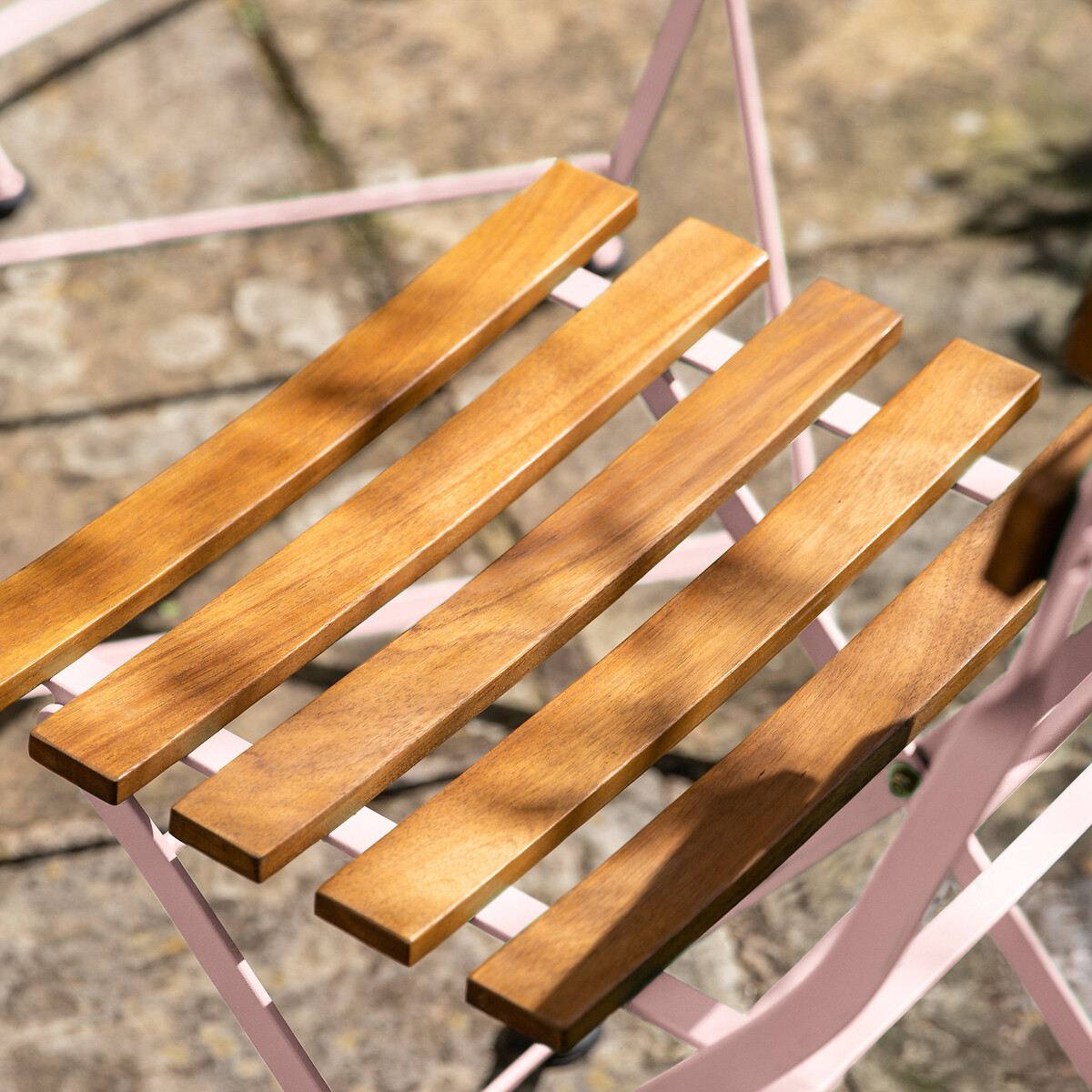 2 Seater Hampton Garden Bistro Set pink, SO'HOME