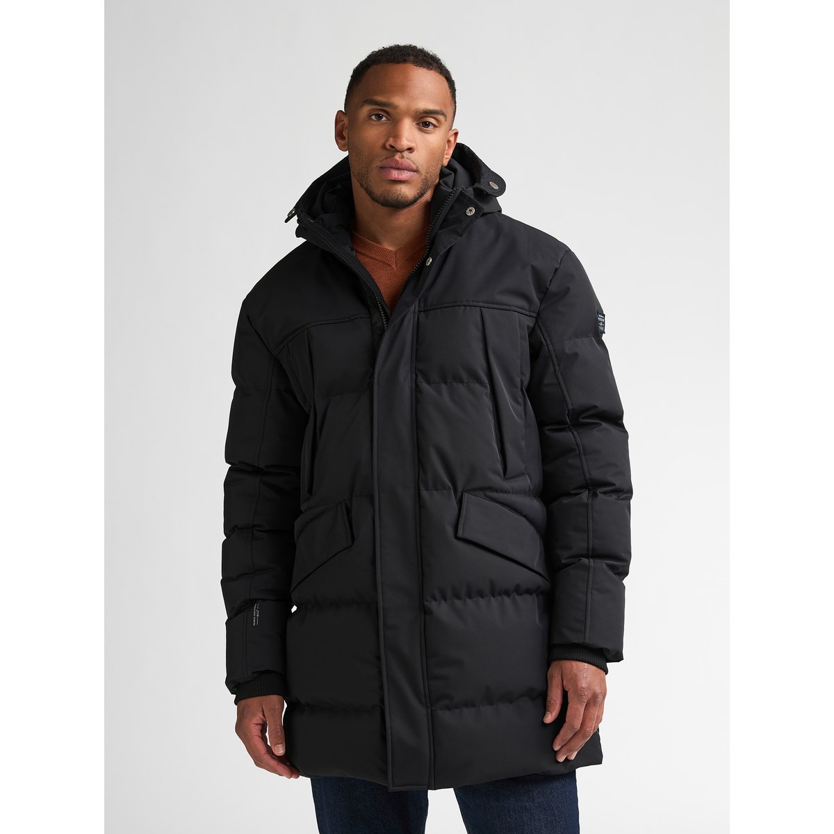 Parka matelassée ironheights noir deep black, PETROL INDUSTRIES