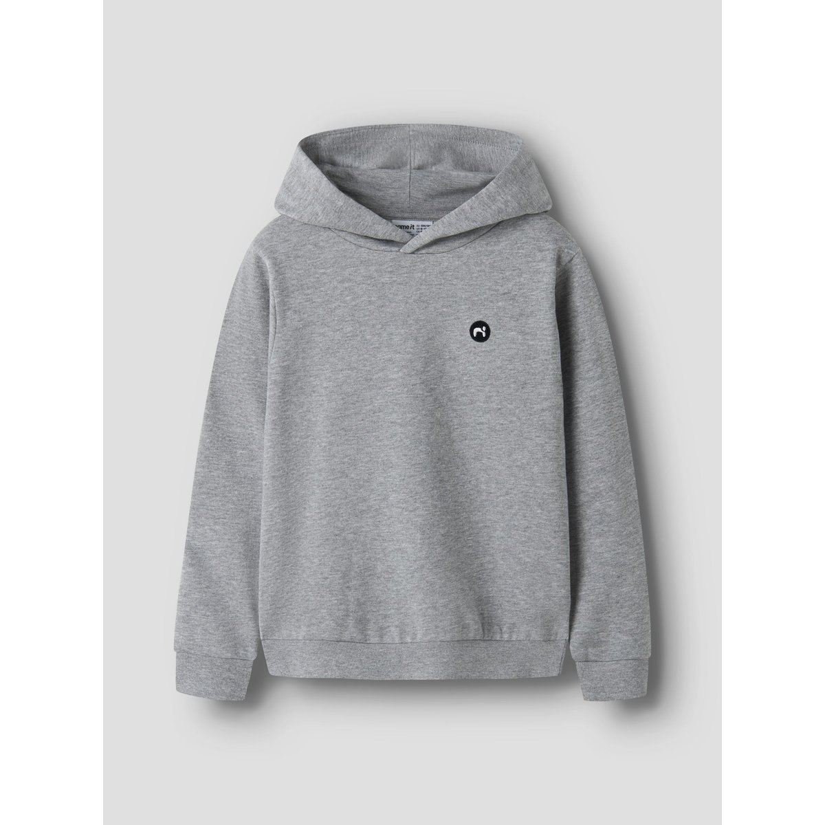 Sweat À Capuche gris - grey melange1, NAME IT