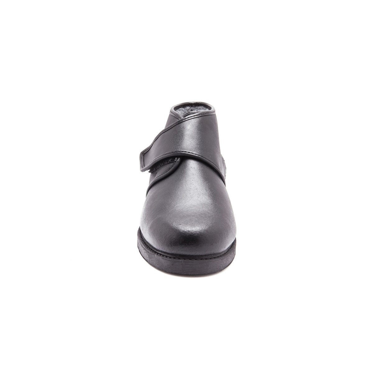 Bottillons fourrés extra-larges noir, PEDICONFORT