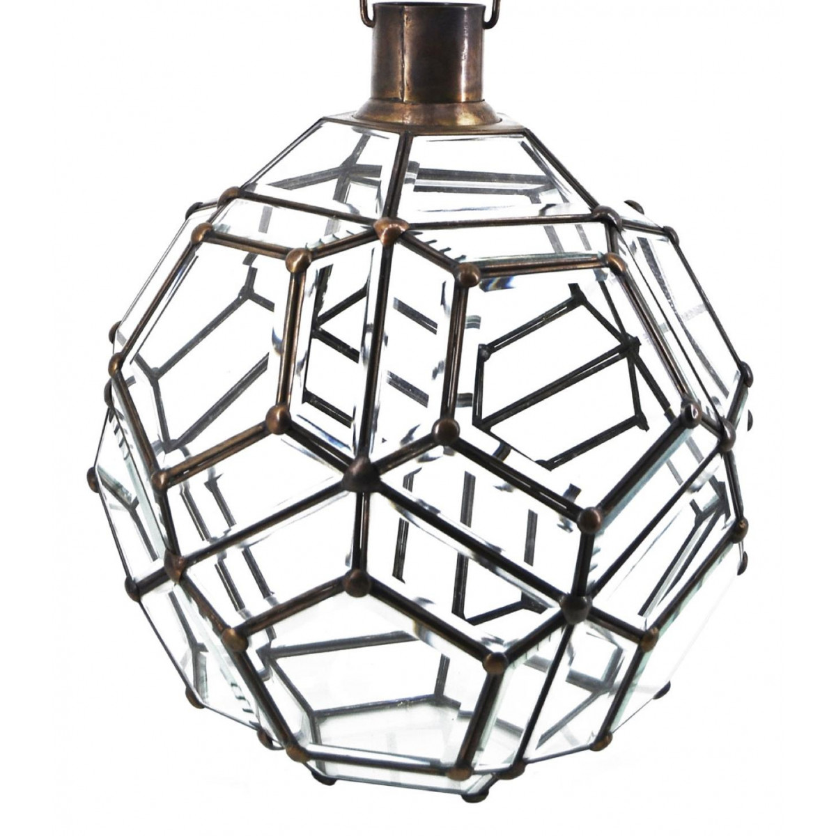 Lustre bronze bronze, DECORATION D’AUTREFOIS