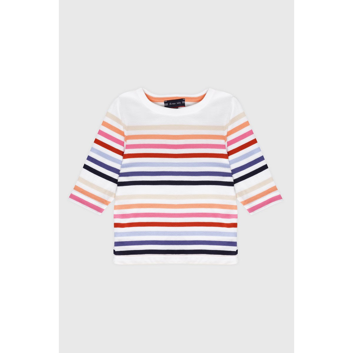 Marinière multicolore - Coton BABY multico e24, ARMOR-LUX