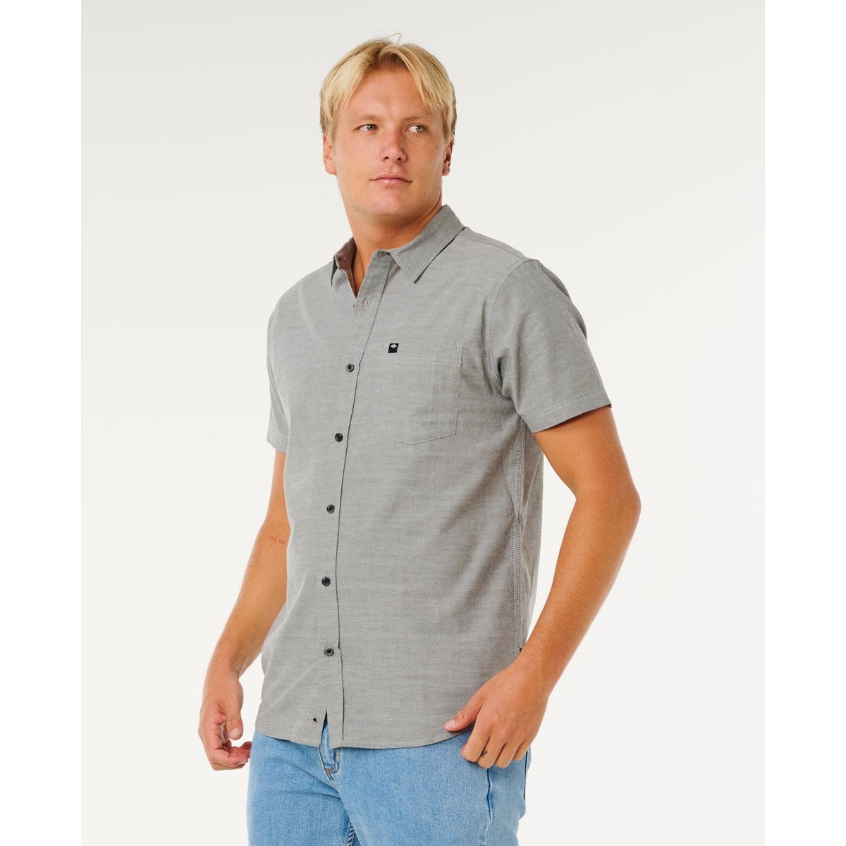 Chemise à manches courtes Classic SURF OURTIME black, RIP CURL