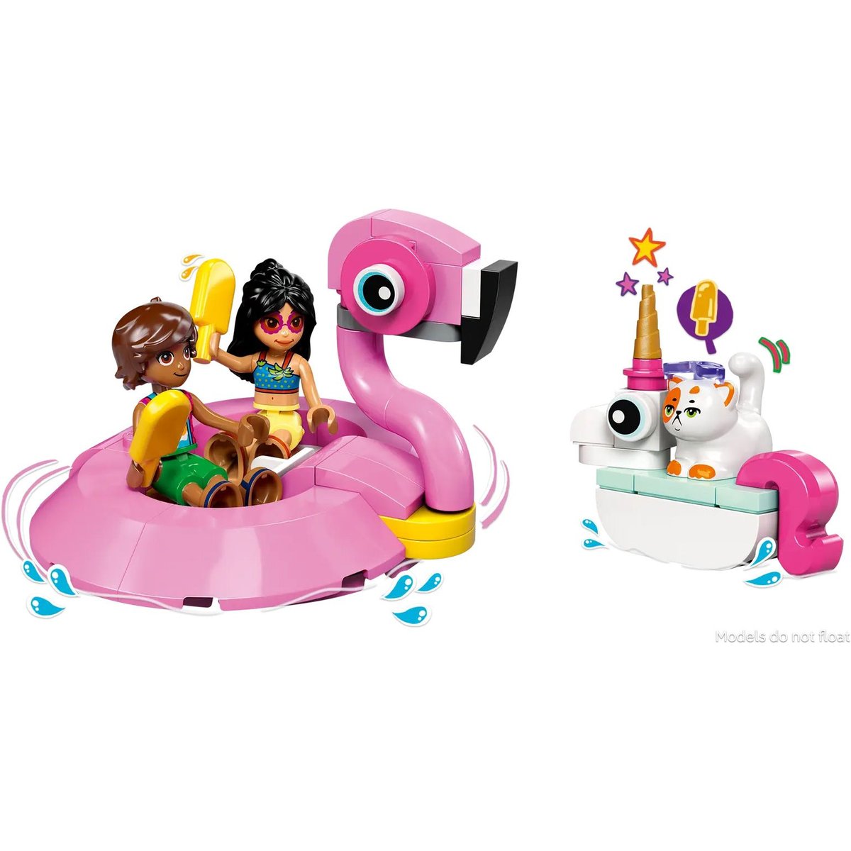 LEGO Friends - Fête Aquatique avec Licorne et Flamant Rose - 42658 multicolore, LEGO