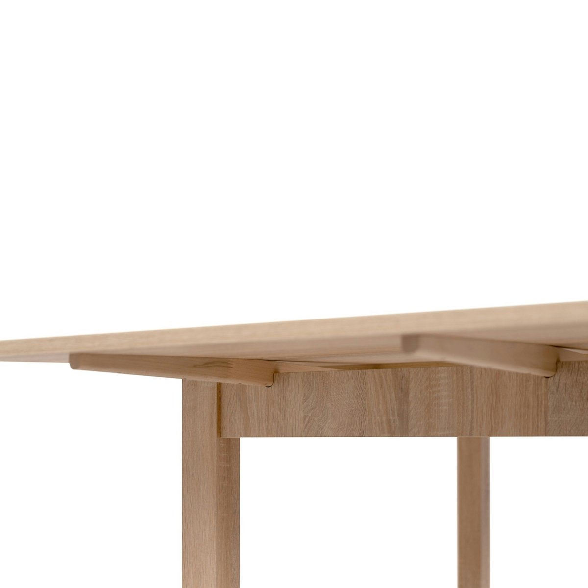 Table à manger extensible décor bois 120-200 cm ALVA bois naturel, PIER IMPORT