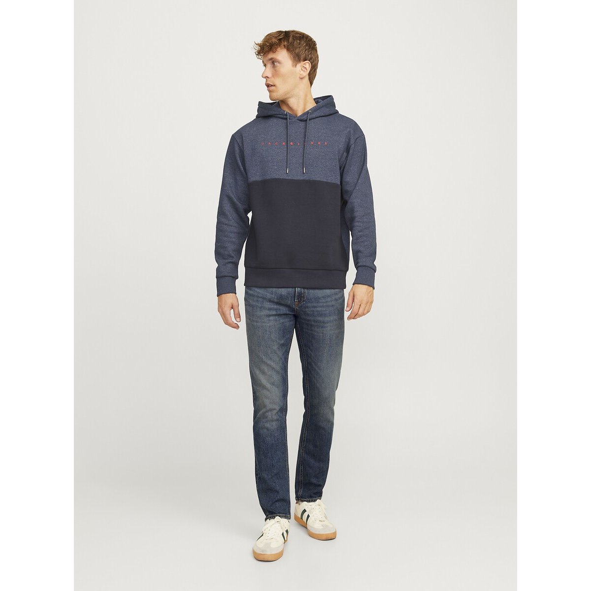 Jean droit, CLARK bleu denim, JACK & JONES