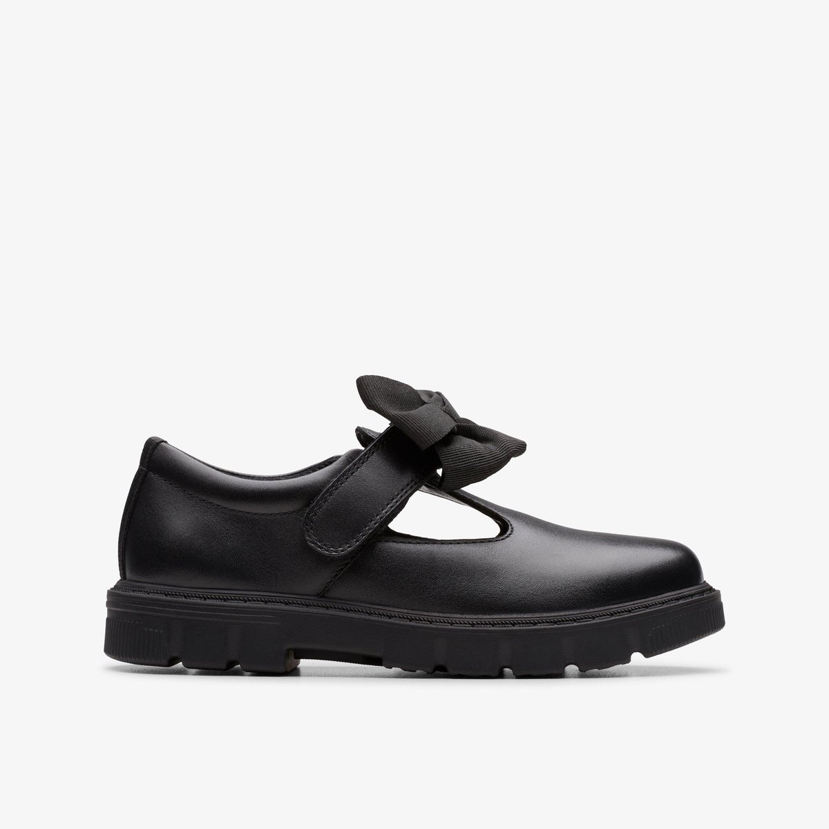 Derbies Cuir Coupe Large LORCAM HOPE K noir, CLARKS