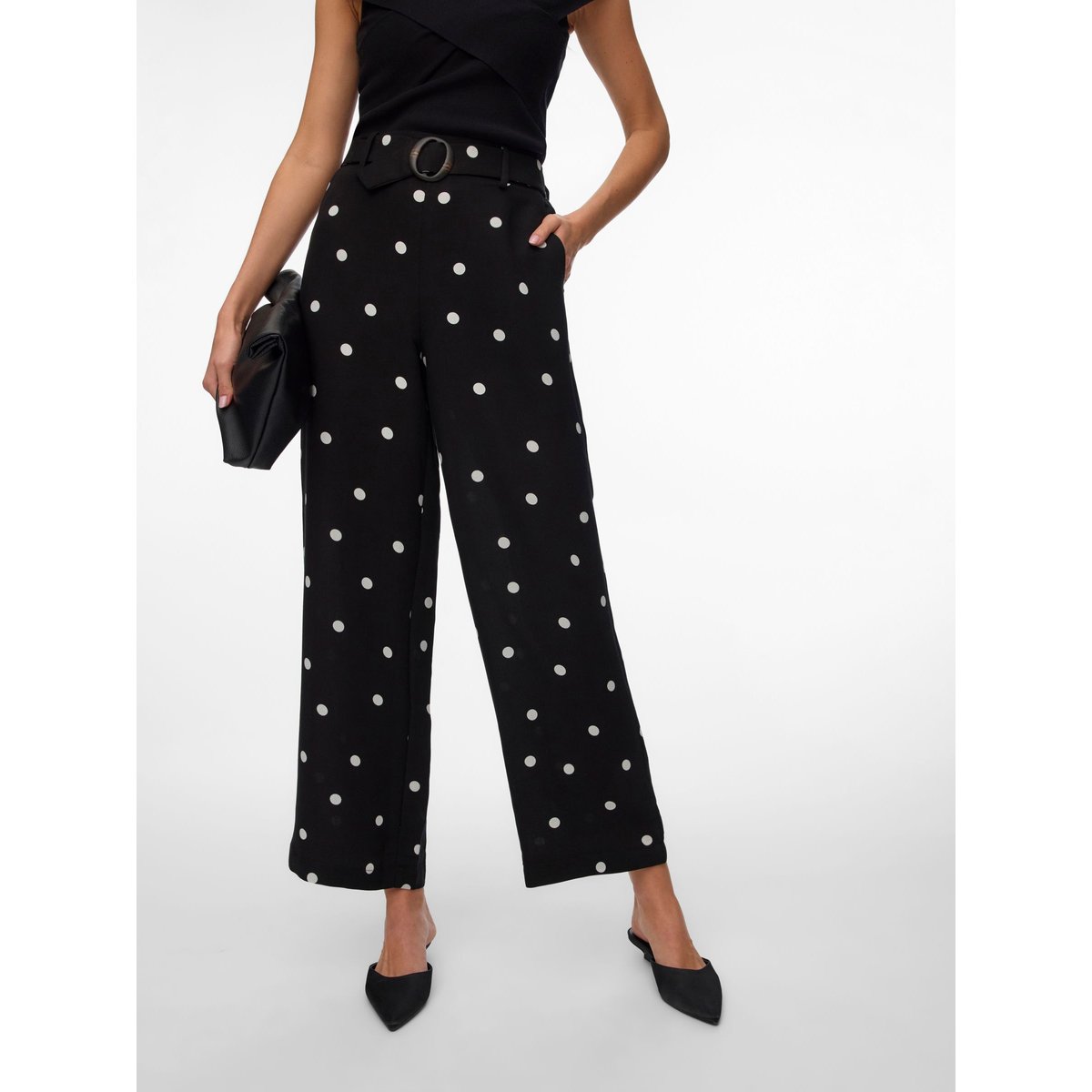 Pantalon noire - black, VERO MODA