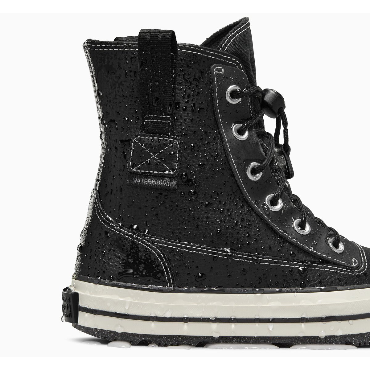 NWOT Converse Berkshire Boot Hi Waterproof 3M Thinsulate Black Leather Women\'s 8 Nwot Converse Berkshire Boot Hi Waterproof 3m Thinsulate  main image 2