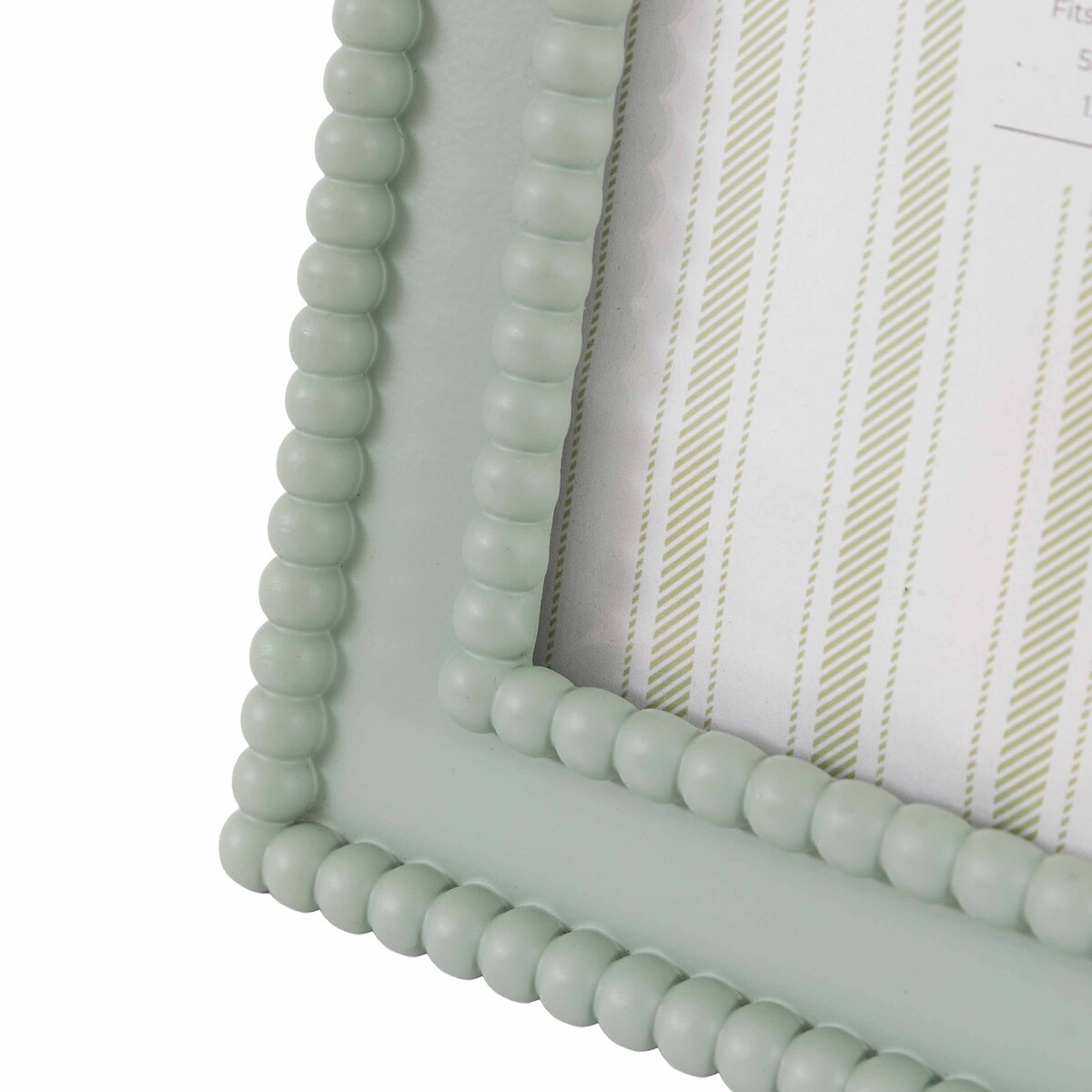 5x7" Calitri Beaded Photoframe in Sage Green green, ÉDITÉ