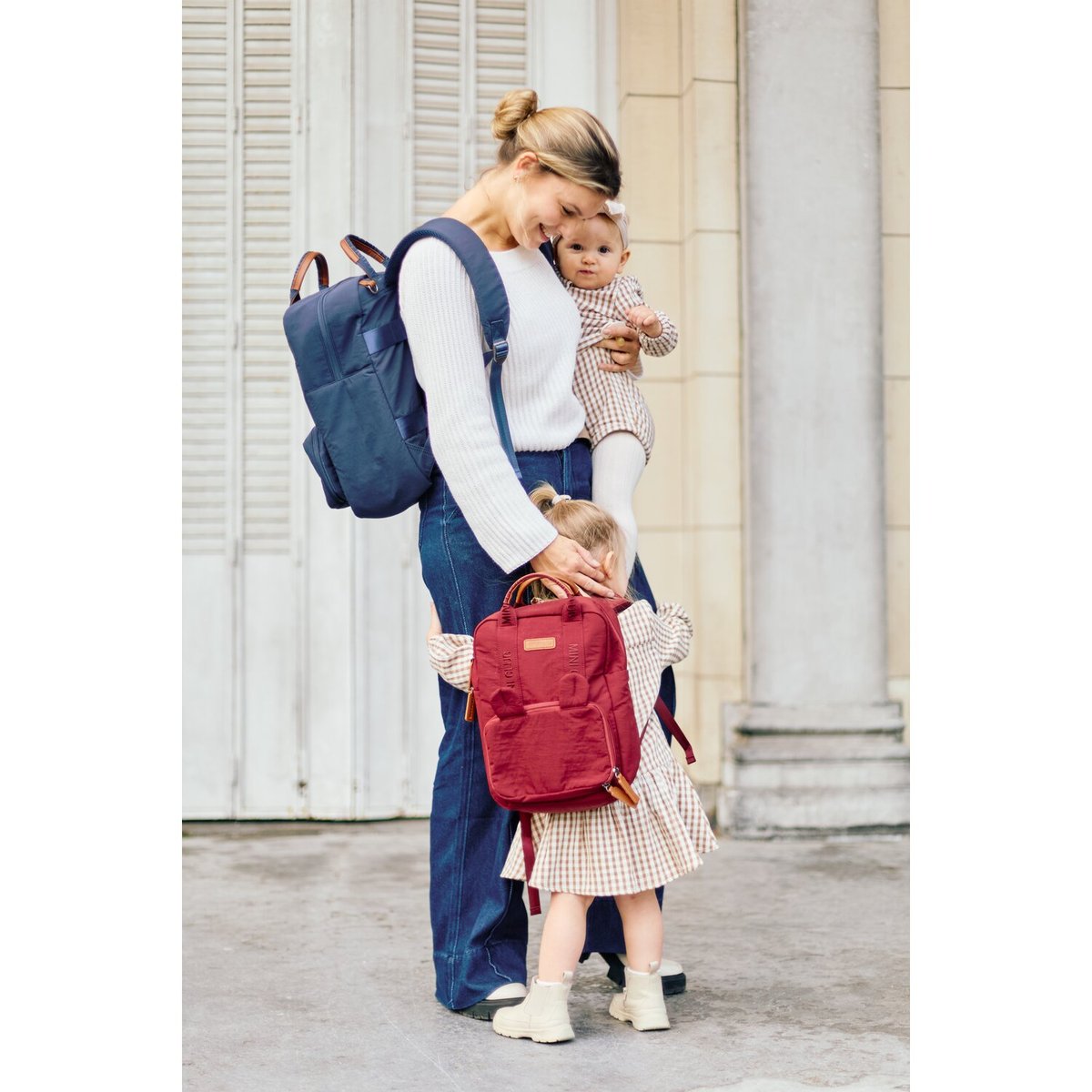 Sac à dos à langer Family club bleu, CHILDHOME
