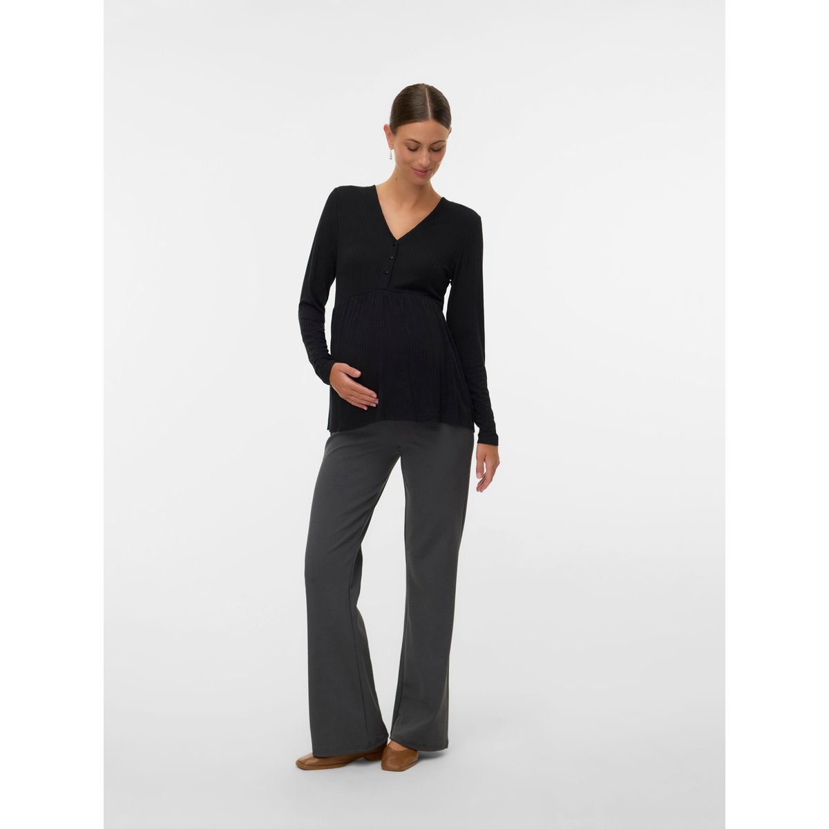 Chemise black 1, MAMA LICIOUS