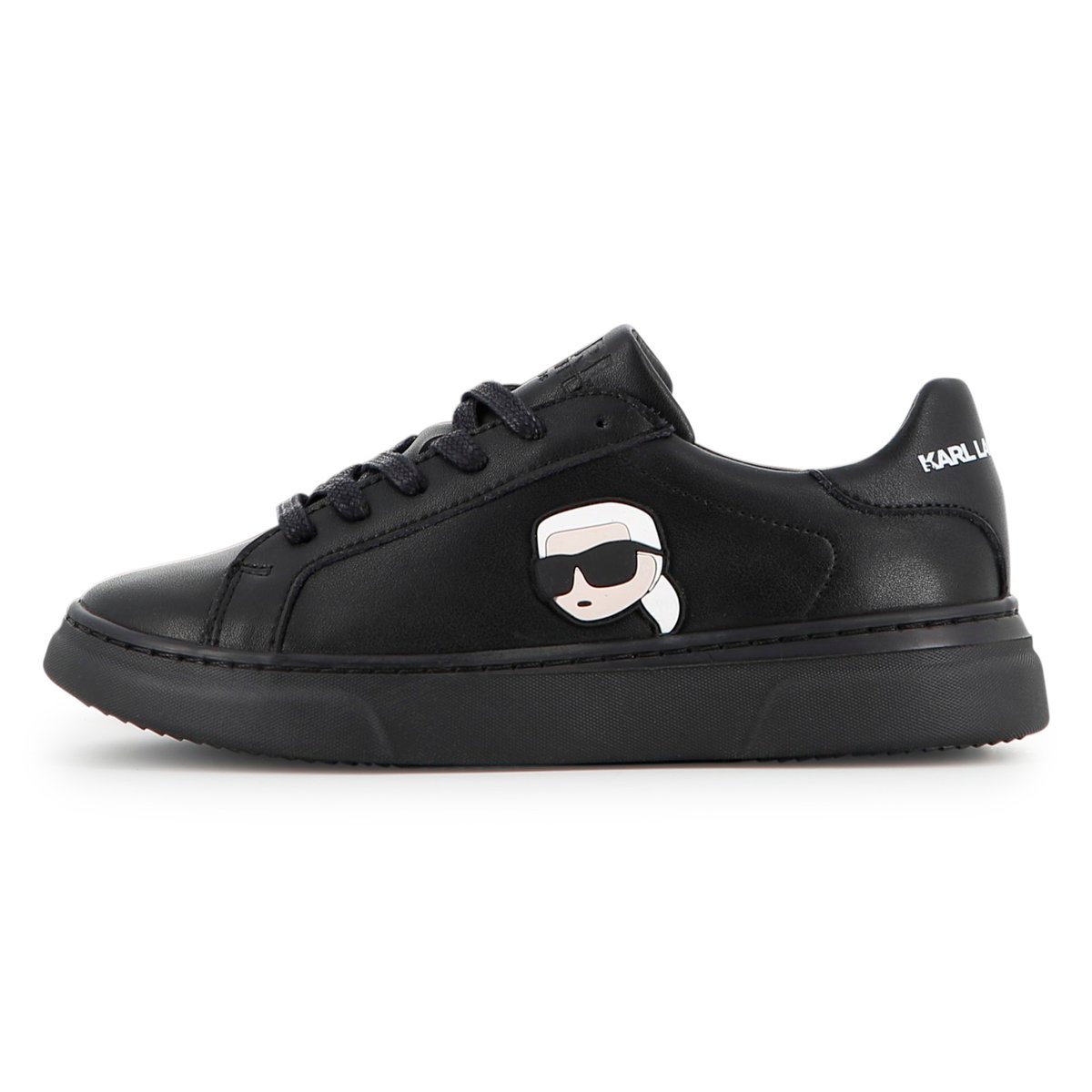 Baskets basse à lacets black, KARL LAGERFELD KIDS
