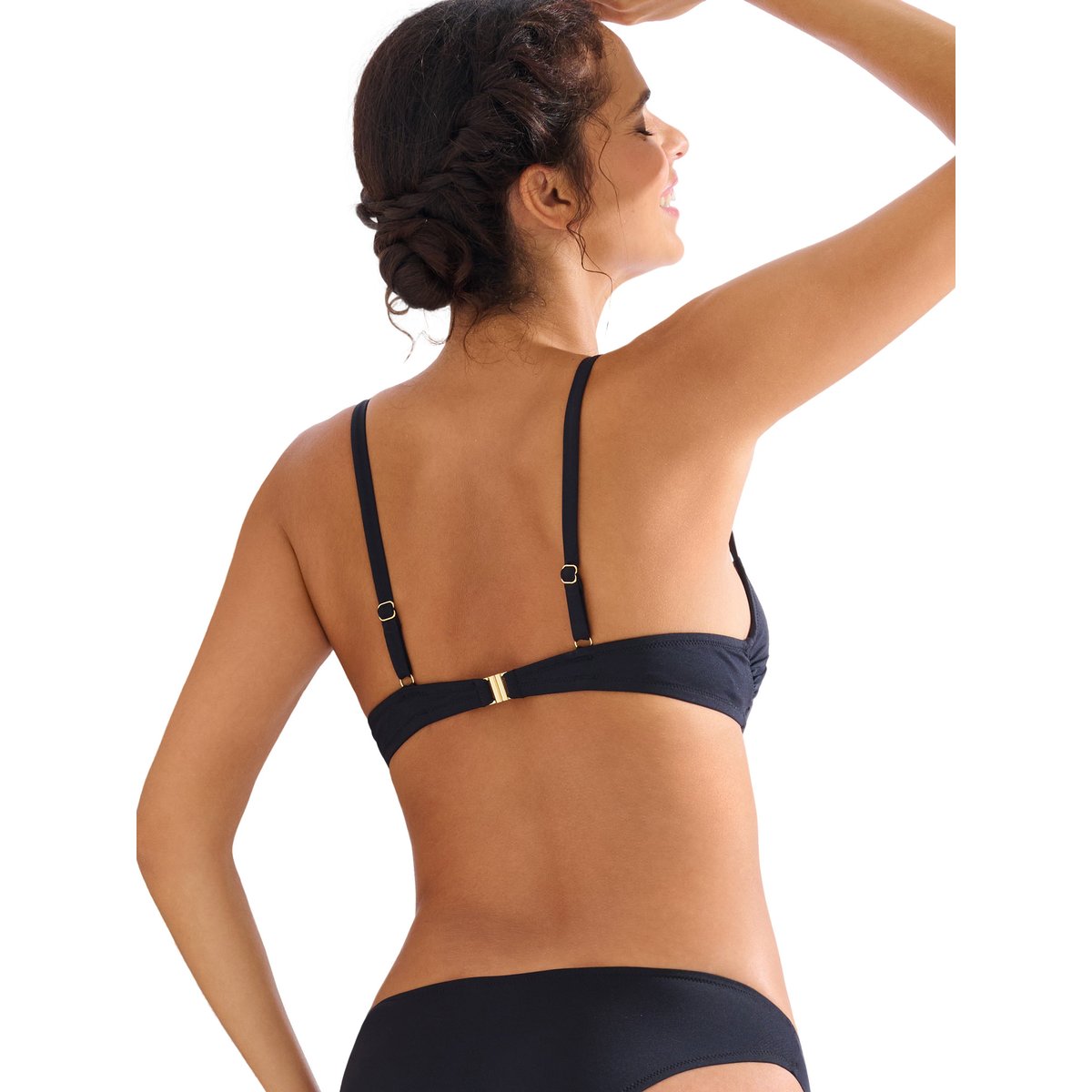 Haut maillot de bain préformé PALMA noir, LISCA