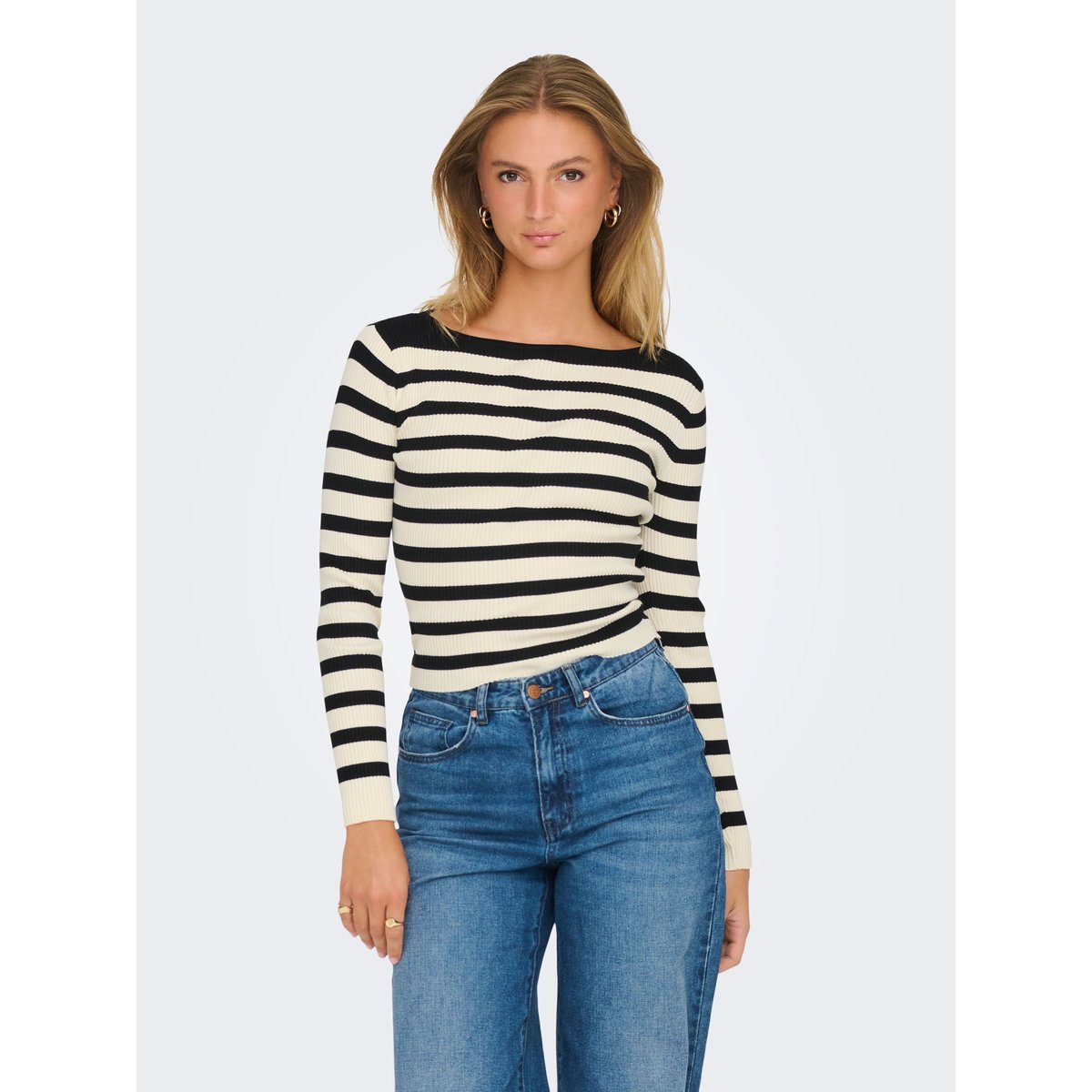 Pull En Maille eggnog, JDY